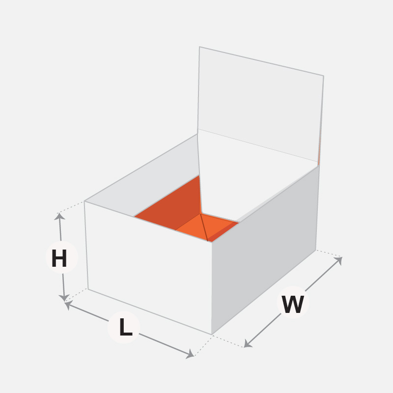 123 bottom display lid boxes