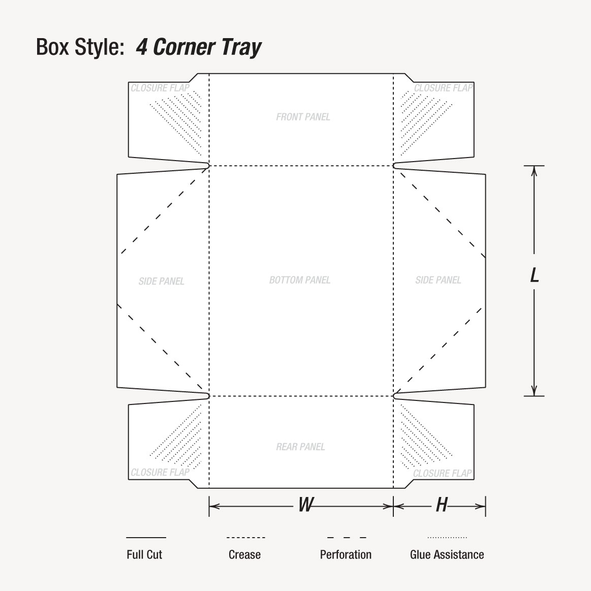 Four Corner Gift Box boxes