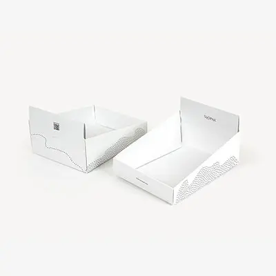 double wall with display lid boxes