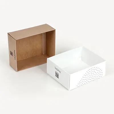 double wall lid boxes