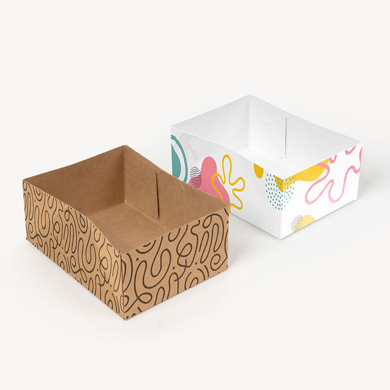 four corner cake boxes