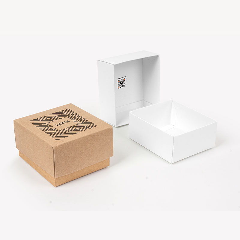 double wall tray and lid boxes